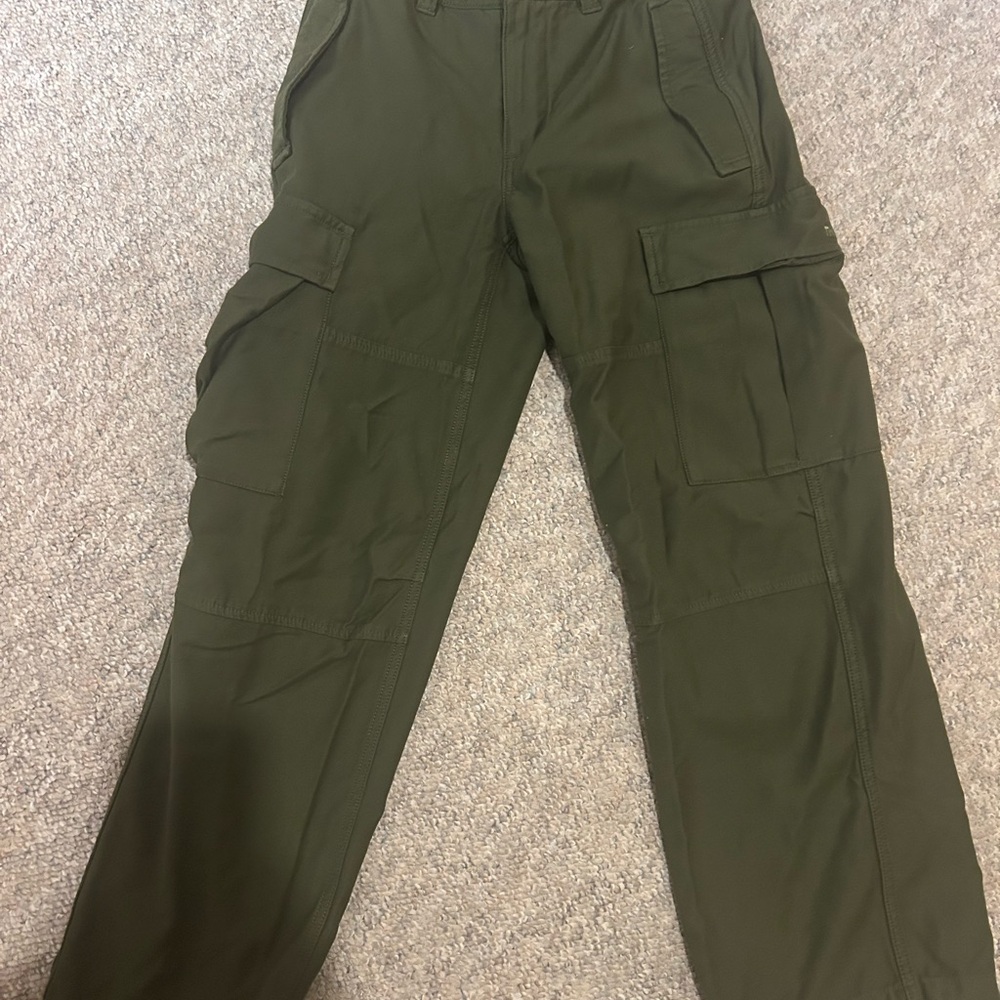 TNA Green Trousers with Tactical Design